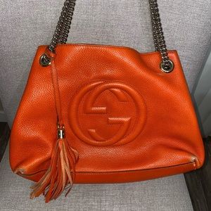 Authentic Gucci Soho Chain Shoulder bag